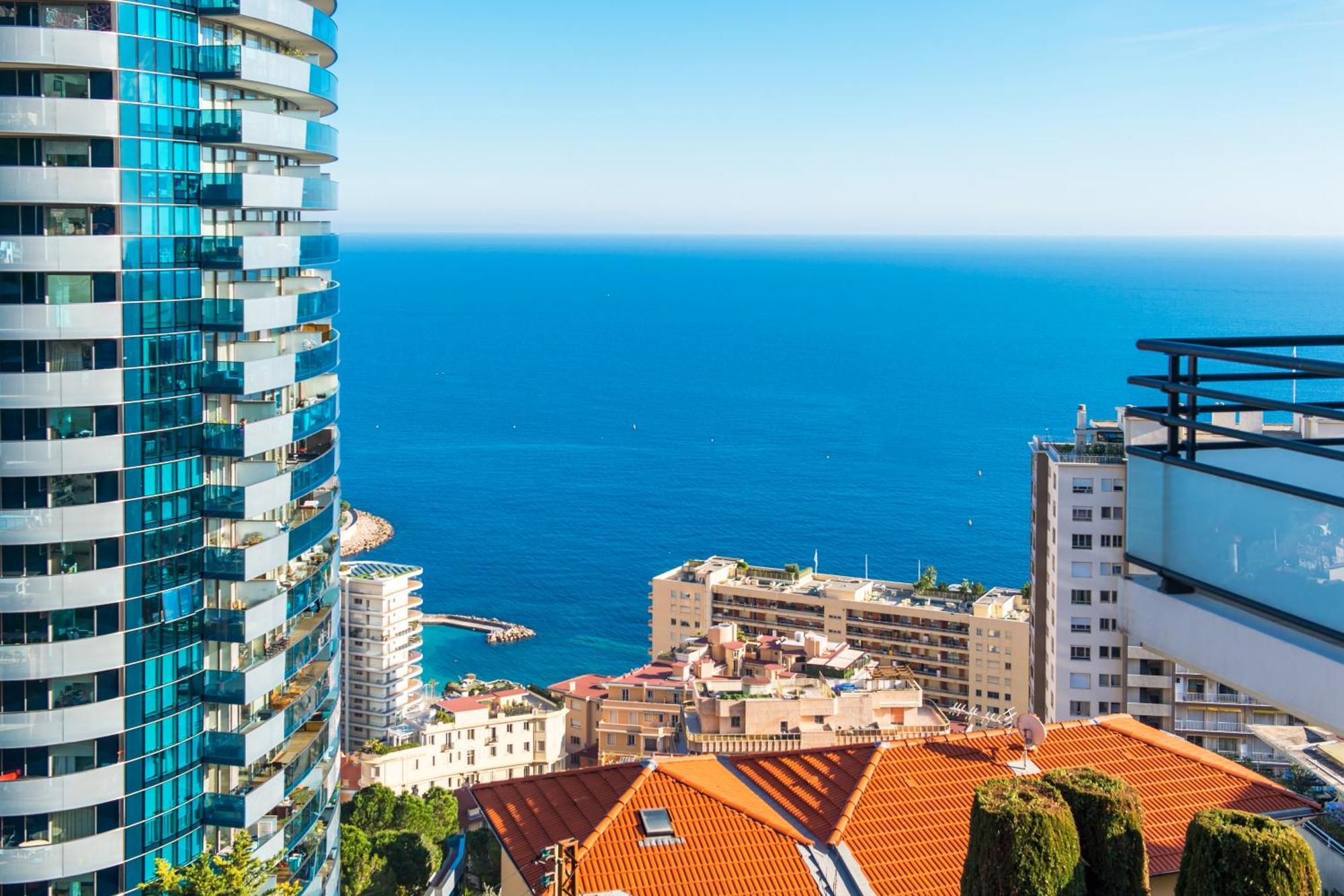 Vue & Tour Odeon - Terrasse - Parking - Bj Apartment Beausoleil